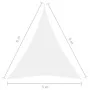 White Oxford cloth triangular sail awning 5x6x6 m by vidaXL, Umbrellas - Ref: Foro24-135291, Price: 49,72 €, Discount: %