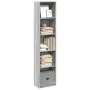 Estantería de madera de ingeniería gris Sonoma 40x24x176 cm by , Bookcases and shelves - Ref: Foro24-857797, Price: 59,68 €, ...
