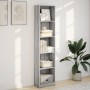 Ingenieurholzregal in Sonoma-Grau 40x24x176 cm von , Bücherregale und Regale - Ref: Foro24-857797, Preis: 60,68 €, Rabatt: %