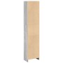Ingenieurholzregal in Sonoma-Grau 40x24x176 cm von , Bücherregale und Regale - Ref: Foro24-857797, Preis: 60,68 €, Rabatt: %
