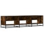 TV-Möbel aus geräucherter Eichen-Ingenieurholz 180x40x46 cm. von , TV-Möbel - Ref: Foro24-3300807, Preis: 113,47 €, Rabatt: %