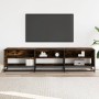 TV-Möbel aus geräucherter Eichen-Ingenieurholz 180x40x46 cm. von , TV-Möbel - Ref: Foro24-3300807, Preis: 113,47 €, Rabatt: %