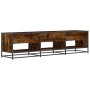 TV-Möbel aus geräucherter Eichen-Ingenieurholz 180x40x46 cm. von , TV-Möbel - Ref: Foro24-3300807, Preis: 113,47 €, Rabatt: %