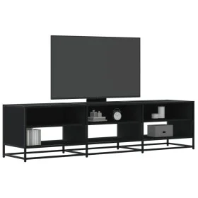 Mueble de TV madera de ingeniería negro 180x40x46 cm von , TV-Möbel - Ref: Foro24-3300805, Preis: 116,16 €, Rabatt: %