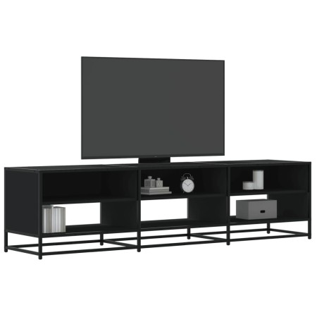 Mueble de TV madera de ingeniería negro 180x40x46 cm von , TV-Möbel - Ref: Foro24-3300805, Preis: 117,59 €, Rabatt: %