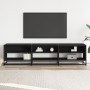 Mueble de TV madera de ingeniería negro 180x40x46 cm von , TV-Möbel - Ref: Foro24-3300805, Preis: 117,59 €, Rabatt: %