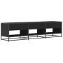 Mueble de TV madera de ingeniería negro 180x40x46 cm von , TV-Möbel - Ref: Foro24-3300805, Preis: 117,59 €, Rabatt: %
