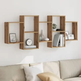 Wandregal aus Eichen-Ingenieurholz Artisian 159x18x65 cm von , Regale und Regale - Ref: Foro24-853217, Preis: 61,87 €, Rabatt: %