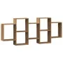 Estante de pared madera ingeniería roble artisian 159x18x65 cm by , Shelves and shelves - Ref: Foro24-853217, Price: 62,88 €,...
