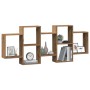 Wandregal aus Eichen-Ingenieurholz Artisian 159x18x65 cm von , Regale und Regale - Ref: Foro24-853217, Preis: 62,88 €, Rabatt: %