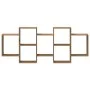 Estante de pared madera ingeniería roble artisian 159x18x65 cm by , Shelves and shelves - Ref: Foro24-853217, Price: 62,88 €,...