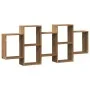 Estante de pared madera ingeniería roble artisian 159x18x65 cm by , Shelves and shelves - Ref: Foro24-853217, Price: 62,88 €,...