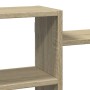 Estante de pared madera ingeniería roble Sonoma 129x18x42 cm by , Shelves and shelves - Ref: Foro24-853220, Price: 55,54 €, D...