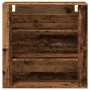 Wandregal aus Holz, verwittertes Ingenieurholz, 80x33x80cm. von , Schränke und Lagerung - Ref: Foro24-857087, Preis: 57,81 €,...