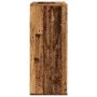 Wandregal aus Holz, verwittertes Ingenieurholz, 80x33x80cm. von , Schränke und Lagerung - Ref: Foro24-857087, Preis: 57,03 €,...