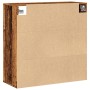 Wandregal aus Holz, verwittertes Ingenieurholz, 80x33x80cm. von , Schränke und Lagerung - Ref: Foro24-857087, Preis: 57,81 €,...