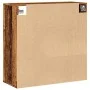 Wandregal aus Holz, verwittertes Ingenieurholz, 80x33x80cm. von , Schränke und Lagerung - Ref: Foro24-857087, Preis: 57,03 €,...