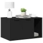 Katzensandmöbel aus schwarzem Ingenieurholz, 80x50x45 cm. von , Katzenmöbel - Ref: Foro24-857734, Preis: 89,21 €, Rabatt: %