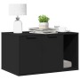 Katzensandmöbel aus schwarzem Ingenieurholz, 80x50x45 cm. von , Katzenmöbel - Ref: Foro24-857734, Preis: 83,59 €, Rabatt: %