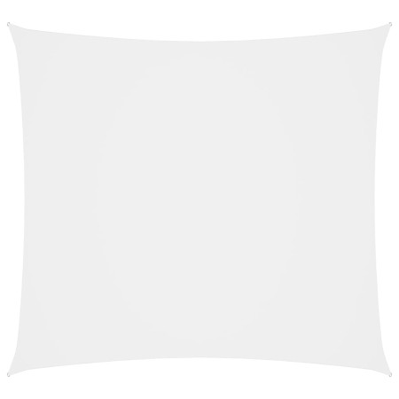 Quadratische Segelmarkise Oxford-Stoff weiß 6x6 m von vidaXL, Sonnenschirme - Ref: Foro24-135252, Preis: 86,42 €, Rabatt: %