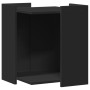Katzensandmöbel aus schwarzem Ingenieurholz 42x42x51 cm von , Katzenmöbel - Ref: Foro24-857743, Preis: 37,41 €, Rabatt: %
