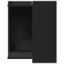 Katzensandmöbel aus schwarzem Ingenieurholz 42x42x51 cm von , Katzenmöbel - Ref: Foro24-857743, Preis: 37,41 €, Rabatt: %