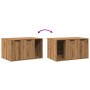 Katzensandmöbel aus Eichenholz, handgefertigt, 80x50x45 cm. von , Katzenmöbel - Ref: Foro24-857741, Preis: 80,76 €, Rabatt: %