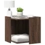 Mueble arenero para gatos madera marrón roble 53x53x51 cm de , Mobiliario para gatos - Ref: Foro24-857757, Precio: 59,28 €, D...