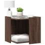 Mueble arenero para gatos madera marrón roble 53x53x51 cm by , Cat furniture - Ref: Foro24-857757, Price: 60,46 €, Discount: %