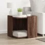 Mueble arenero para gatos madera marrón roble 53x53x51 cm de , Mobiliario para gatos - Ref: Foro24-857757, Precio: 59,28 €, D...