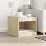 Katzensandkastenmöbel aus Eichenholz Sonoma 47x59x42 cm von , Katzenmöbel - Ref: Foro24-857762, Preis: 44,21 €, Rabatt: %