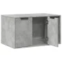 Mueble arenero para gatos madera gris hormigón 80x50x45 cm by , Cat furniture - Ref: Foro24-857736, Price: 82,26 €, Discount: %