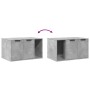 Mueble arenero para gatos madera gris hormigón 80x50x45 cm by , Cat furniture - Ref: Foro24-857736, Price: 78,40 €, Discount: %