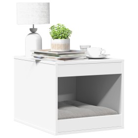 Katzensandkastenmöbel aus weißem Ingenieurholz 47x59x42 cm von , Katzenmöbel - Ref: Foro24-857760, Preis: 50,05 €, Rabatt: %