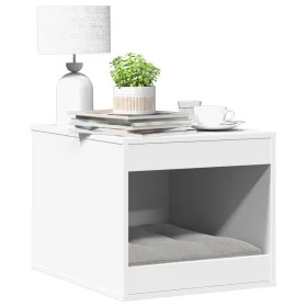 Mueble arenero para gatos madera ingeniería blanco 47x59x42 cm by , Cat furniture - Ref: Foro24-857760, Price: 49,26 €, Disco...