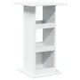 Bar-Tisch mit weißem Ingenieurholz und Stauraum, 60x60x102 cm. von , Küchen- und Esstische - Ref: Foro24-854328, Preis: 69,09...