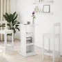 Bar-Tisch mit weißem Ingenieurholz und Stauraum, 60x60x102 cm. von , Küchen- und Esstische - Ref: Foro24-854328, Preis: 69,09...