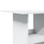 Bar-Tisch mit weißem Ingenieurholz und Stauraum, 60x60x102 cm. von , Küchen- und Esstische - Ref: Foro24-854328, Preis: 69,09...