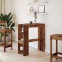Hohes Regal mit verwittertem Holz und Regalen 90x40x103,5 cm. von , Küchen- und Esstische - Ref: Foro24-854380, Preis: 76,50 ...