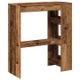 Hohes Regal mit verwittertem Holz und Regalen 90x40x103,5 cm. von , Küchen- und Esstische - Ref: Foro24-854380, Preis: 76,50 ...