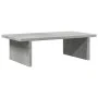 Soporte de pantalla madera ingeniería gris hormigón 50x27x15 cm by , Computer bases and risers - Ref: Foro24-854700, Price: 1...