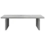 Soporte de pantalla madera ingeniería gris hormigón 50x27x15 cm by , Computer bases and risers - Ref: Foro24-854700, Price: 1...