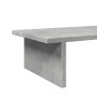 Bildschirmständer aus grauem Beton-Holz-Ingenieurwesen, 50x27x15 cm. von , Computersockel und -erhöhungen - Ref: Foro24-85470...