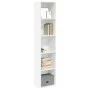 Estantería librería madera de ingeniería blanco 40x30x189 cm by , Bookcases and shelves - Ref: Foro24-857885, Price: 62,13 €,...