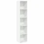 Estantería librería madera de ingeniería blanco 40x30x189 cm by , Bookcases and shelves - Ref: Foro24-857885, Price: 62,13 €,...