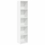 Regalbrett Bücherregal aus weißem Ingenieurholz 40x30x189 cm von , Bücherregale und Regale - Ref: Foro24-857885, Preis: 64,70...