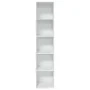 Estantería librería madera de ingeniería blanco 40x30x189 cm by , Bookcases and shelves - Ref: Foro24-857885, Price: 62,13 €,...