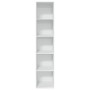 Regalbrett Bücherregal aus weißem Ingenieurholz 40x30x189 cm von , Bücherregale und Regale - Ref: Foro24-857885, Preis: 64,70...