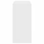 Mesa alta de bar madera ingeniería blanca 102x50x103,5 cm by , Kitchen and dining tables - Ref: Foro24-854427, Price: 77,69 €...