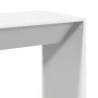Mesa alta de bar madera ingeniería blanca 102x50x103,5 cm by , Kitchen and dining tables - Ref: Foro24-854427, Price: 77,69 €...